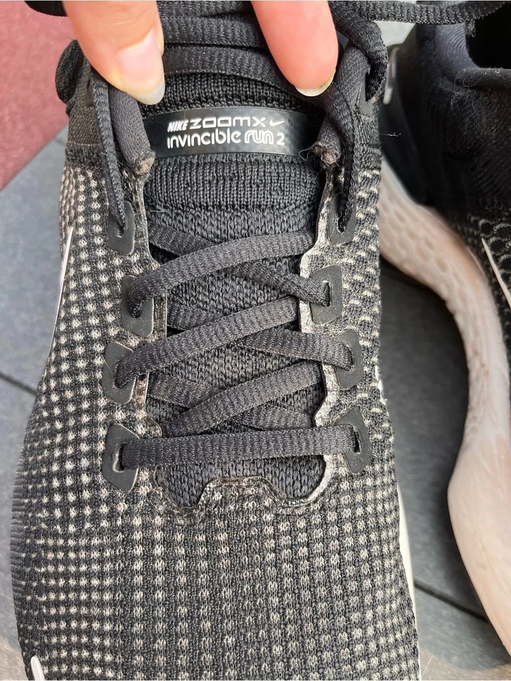 Nike Men’s Black Zoomx Invincible Run 2 Sneakers